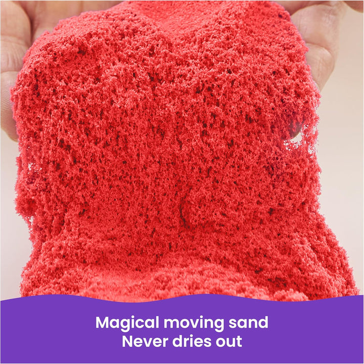 , 6Lbs Mega Mixin’ Bag with Red, Yellow & Blue Play Sand, Sensory Toys for Kids & Classroom, Back to School Teacher Must Haves (Packaging May Vary)