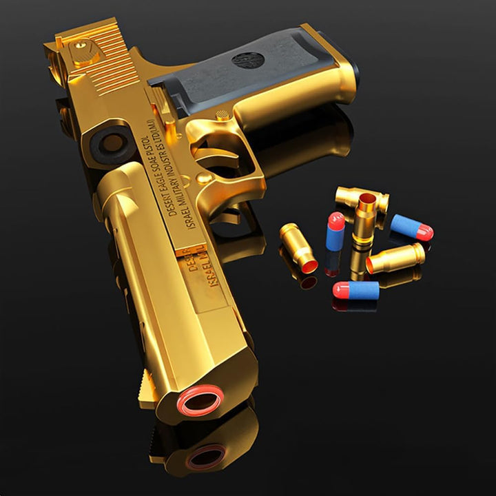 Toy Gun, Educational Toy Model, EVA Safety Foam Soft Bullet, Toy Foam Shock Wave Soft Bullet Game Gun, Toy Guns for Boys 8-12