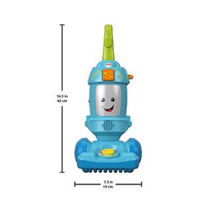 Toddler Toy Laugh & Learn Light-Up Learning Vacuum Musical Push along for Pretend Play Infants Ages 1+ Years​
