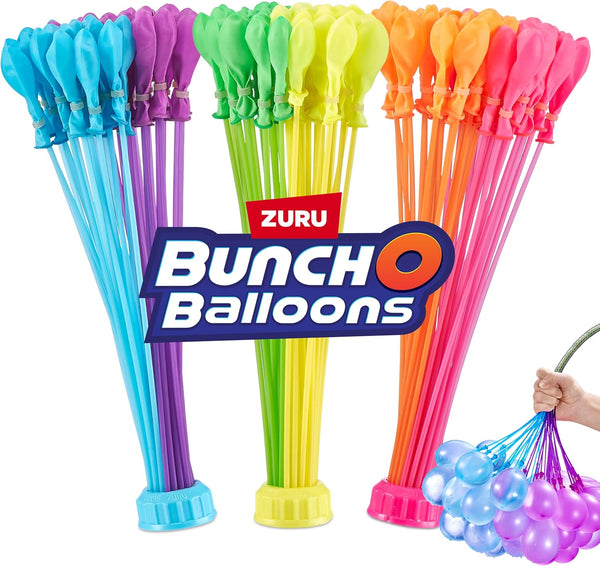 Tropical Party by , 100+ Rapid-Filling Self-Sealing Tropical Colored Water Balloons for Outdoor Family, Friends, Children Summer Fun (3 Count)