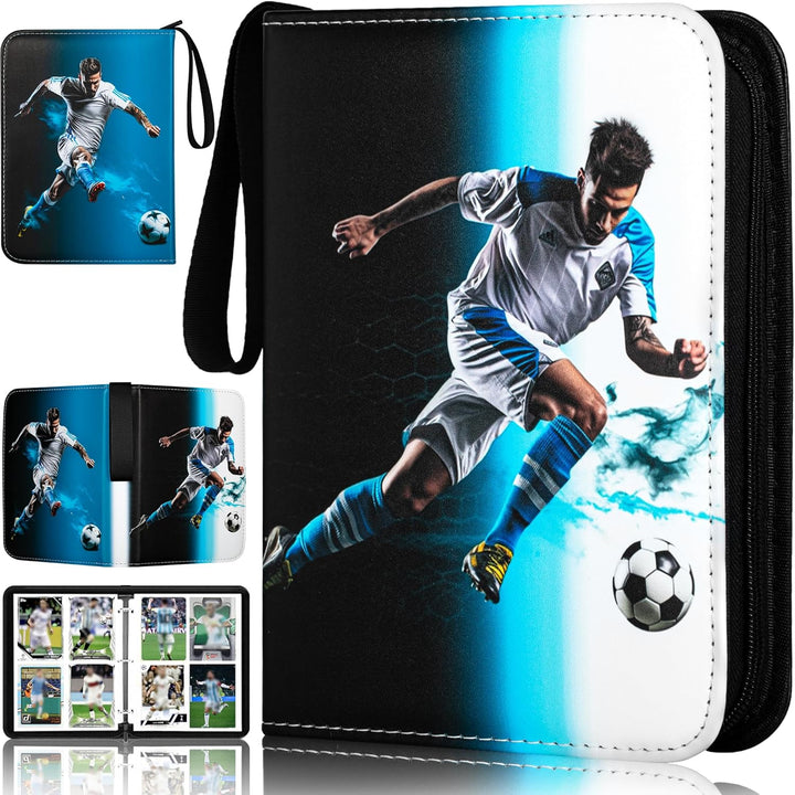 Baseball Card Binder,2024-2025 Sports Trading Card with Sleeves Holder Album,990 Pockets Baseball Card Holder Sheets Display Storage Protectors for Collectors Boys and Girls Gift