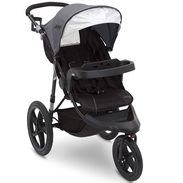 Jeep Classic Jogging Stroller by , Grey