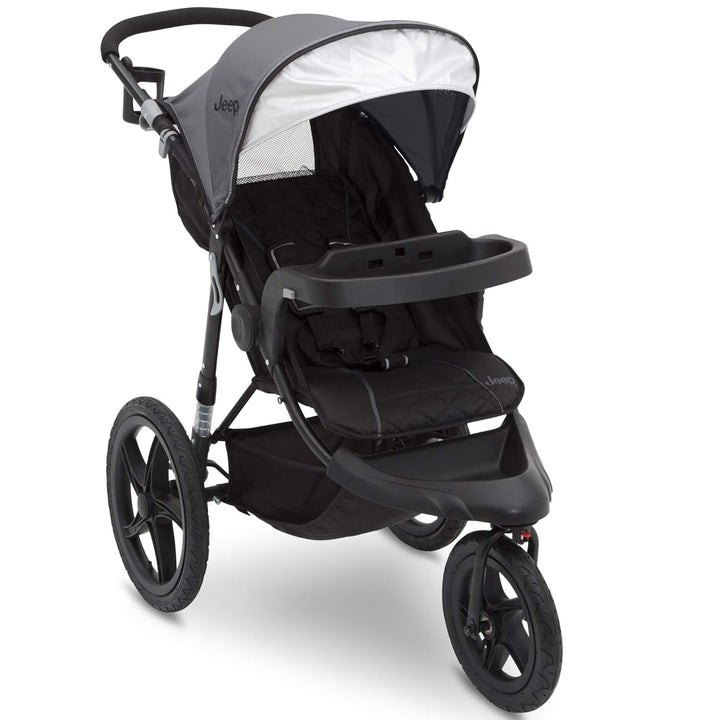 Jeep Classic Jogging Stroller by , Grey