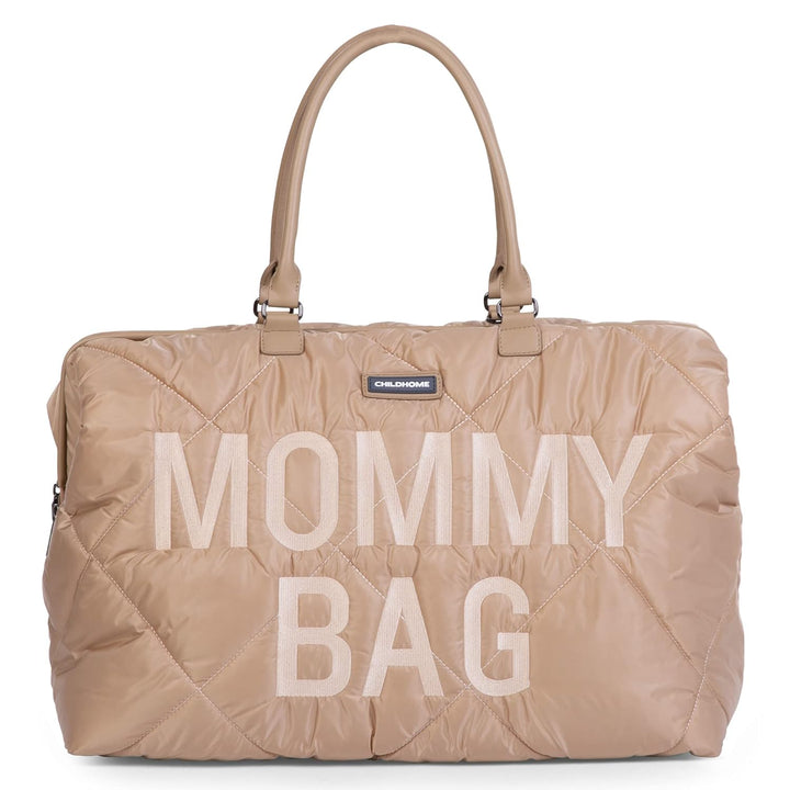 the Original Mommy Bag, Large Baby Diaper Bag, Mommy Hospital Bag, Leatherlook Brown
