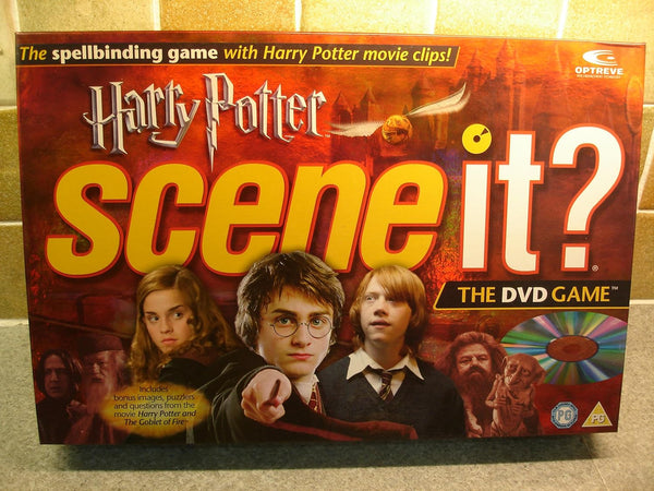 Harry Potter Scene It DVD Game with Bonus Images and Questions (2005 Edition) by