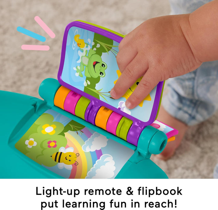 Toddler Learning Toy Laugh & Learn Smart Stages Chair with Music Lights & Activities for Infants Ages 1+ Years, Teal