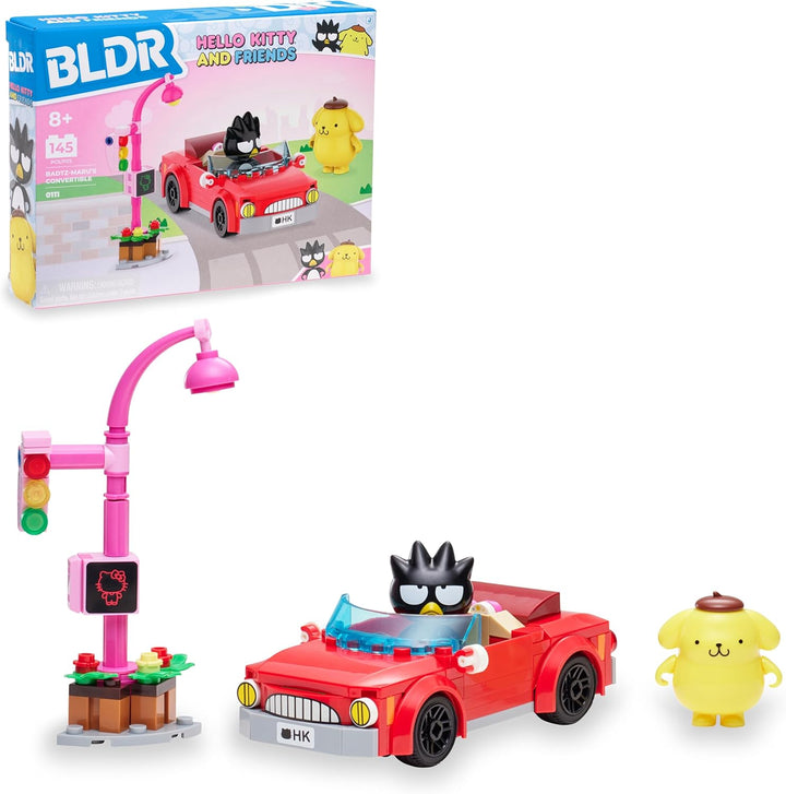 Hello Kitty and Friends Bow Vending Machine Building Set 0112 with Hello Kitty and My Melody Minifigures - Gift for Kids and Sanrio Fans Ages 8+