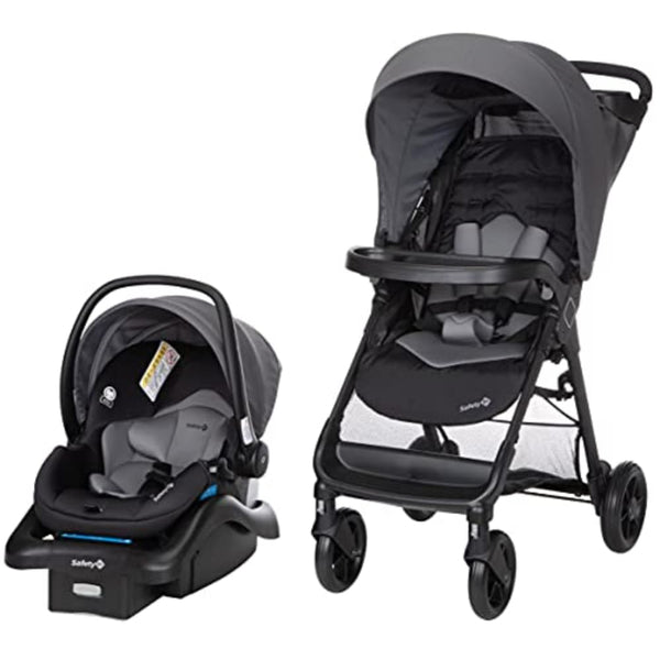 Smooth Ride Travel System Stroller and Car Seat Onboard™ FLX - Efficient Infant Car Seat Stroller and Infant Car Seat and Stroller Combo, Monument