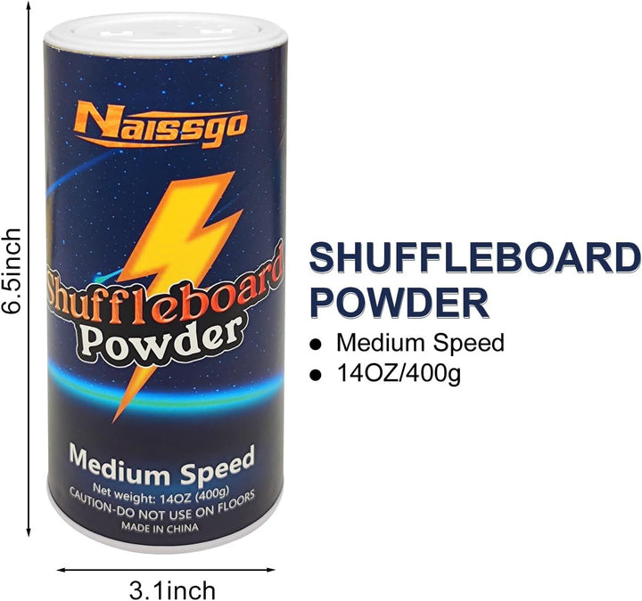 Shuffleboard Sand Wax Shuffleboard Powder Set with Small Brush & Pan