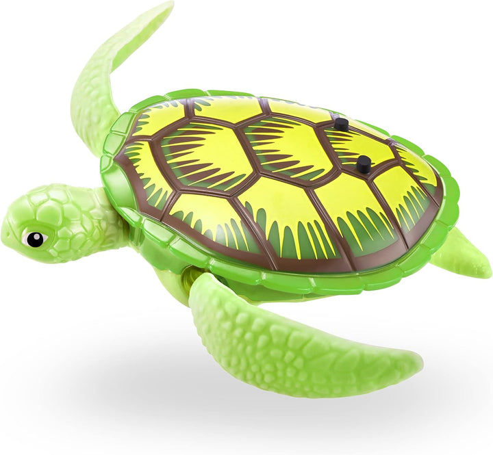 Robo Turtle Robotic Swimming Turtle (Green + Pink) by  Water Activated, Comes with Batteries, Exclusive (2 Pack)