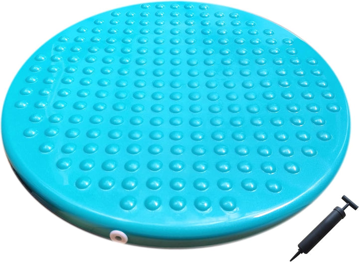 Jr. Inflatable Seat Cushion with Pump, 31Cm/12In Diameter, Sensory Wiggle Seat for Kids