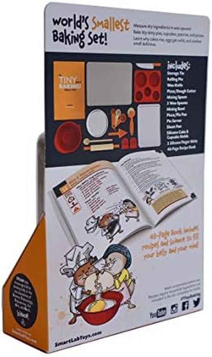 Toys TINY Baking with 20 Delicious Tiny Recipes. Big Science. Tiny Tools.