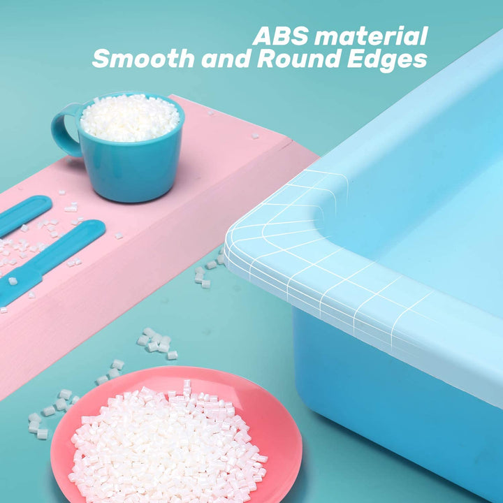 Color Changing Kitchen Sink Toys, Children Electric Dishwasher Playing Toy with Running Water, Upgraded Faucet, Automatic Water Cycle System Play House Pretend Role Play Toys for Boys Girls
