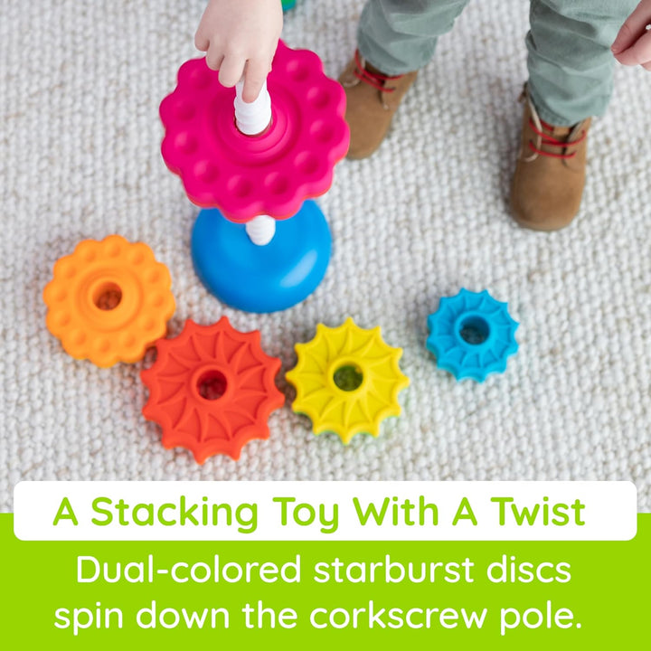 Spinagain, Baby Stacking & Spinning Toys for Toddlers Ages 1+