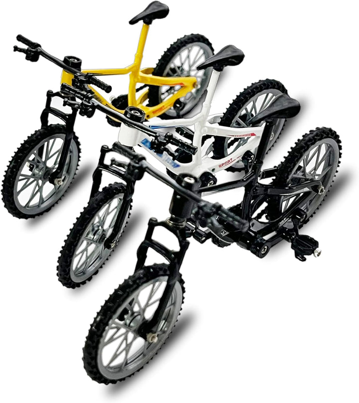 BMX Finger Bikes 3-Pack Metal Mini BMX Bicycle Toys for Collectors, Kids Toys for Creative Game Favors Gifts
