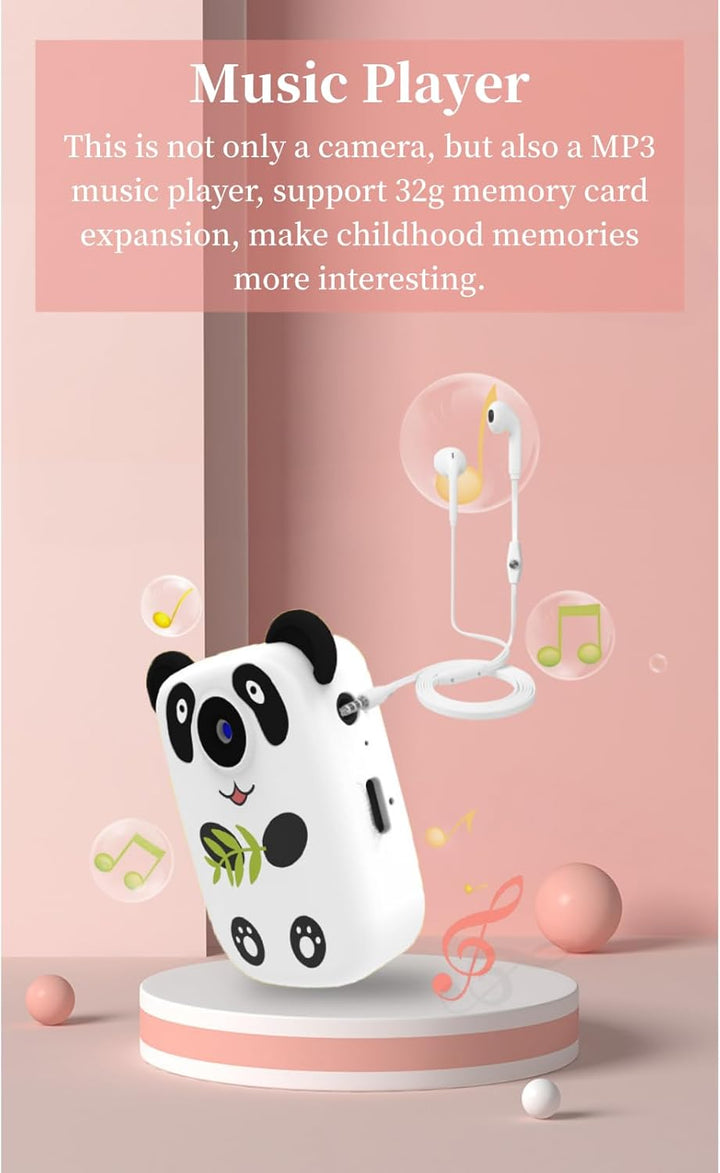 Children'S Camera Toys for over 6 Years Old Kids Boys Girls, 12MP HD Video Camera with Cute Lanyard, Music Player, Christmas Birthday Gifts