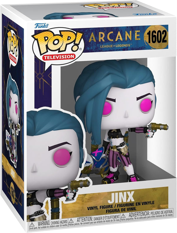 POP TV: Arcane LOL - Jinx - Arcane: League of Legends - Collectable Vinyl Figure - Gift Idea - Official Merchandise - for Kids & Adults - TV Fans - Model Figure for Collectors and Display
