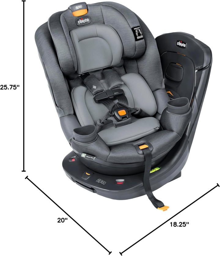 Fit360 Cleartex Rotating Convertible Car Seat