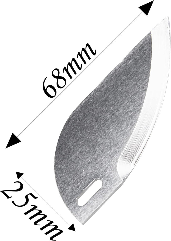 68X25Mm RC Boat Water Knife Turn Fins Auxiliary Waterjet Replacement Parts for 75-85Cm Remote Control Boats