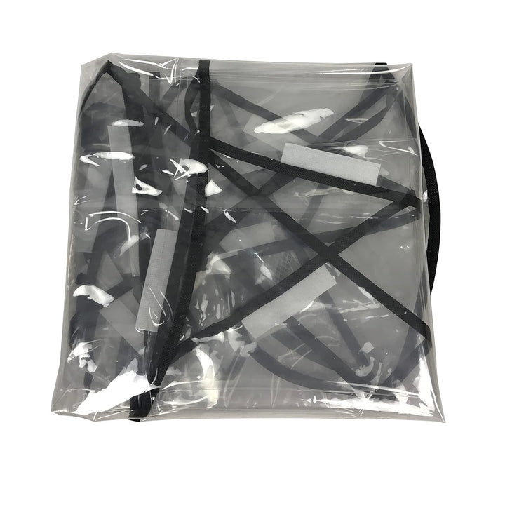 Stroller Rain Cover Universal Stroller Cover for Toddler Umbrella Stroller,Compact Travel Stroller, Waterproof Snow Wind Weather Shield,Food Grade EVA No Odor