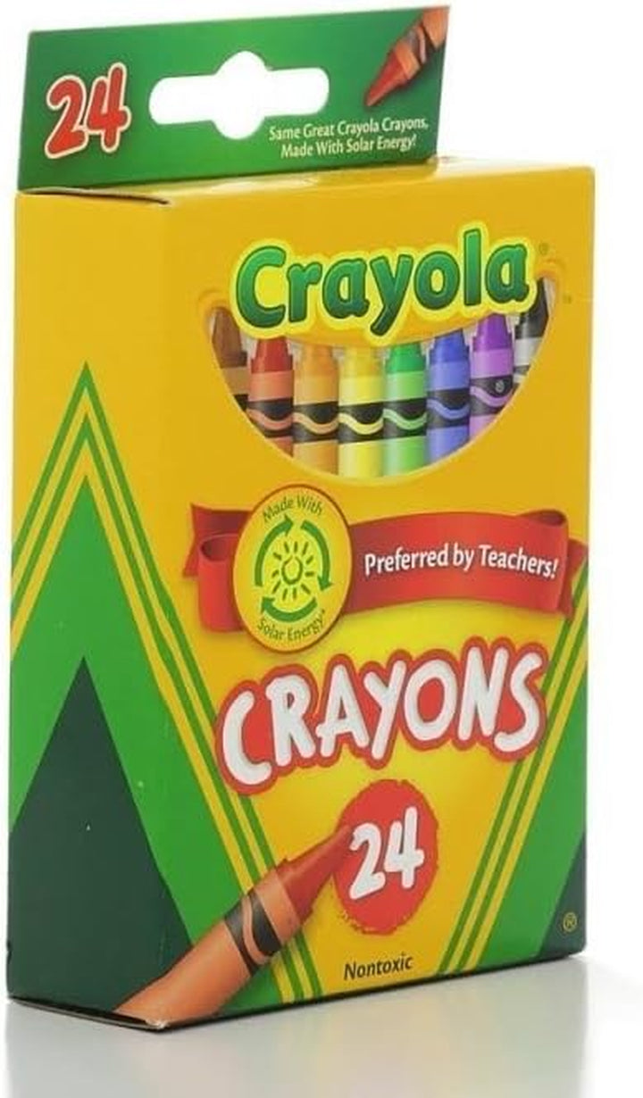 (R) Assorted Color Crayon Set, 24-Count Box