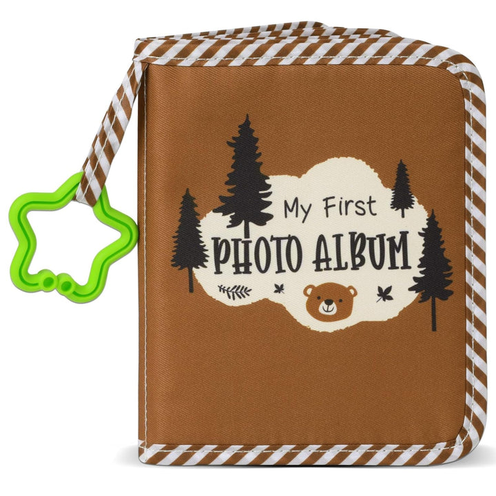 Baby'S My First Family Album Soft Photo Cloth Book Boho Rainbow My First Book of Photos Baby Memory Album Gift Holds 4X6 Pictures for Babies Newborn Toddler & Kids Baby Shower