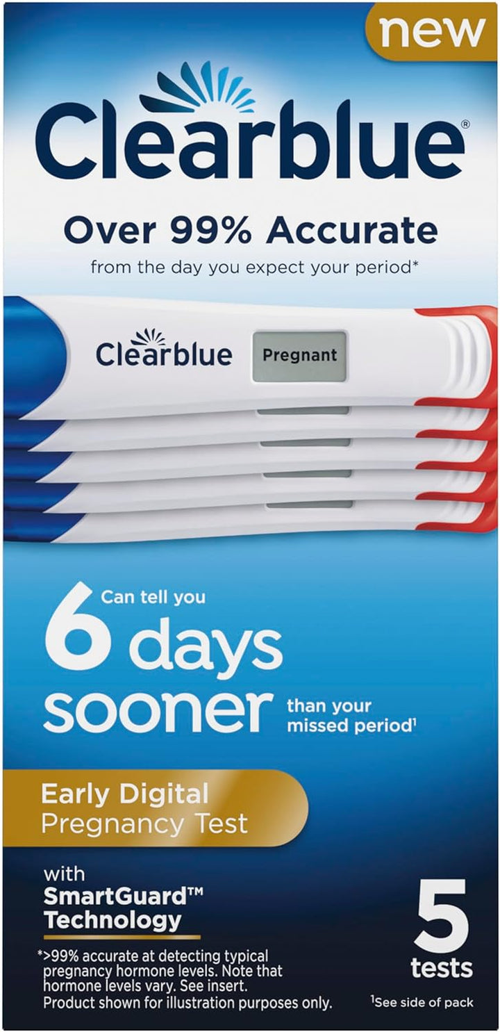 Early Digital Pregnancy Test, Early Detection at Home Pregnancy Test, 2 Ct