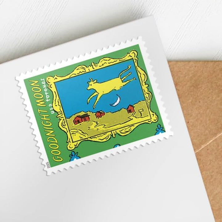 Goodnight Moon 2025 (Sheet of 16) First-Class Mail Forever Postage Stamps