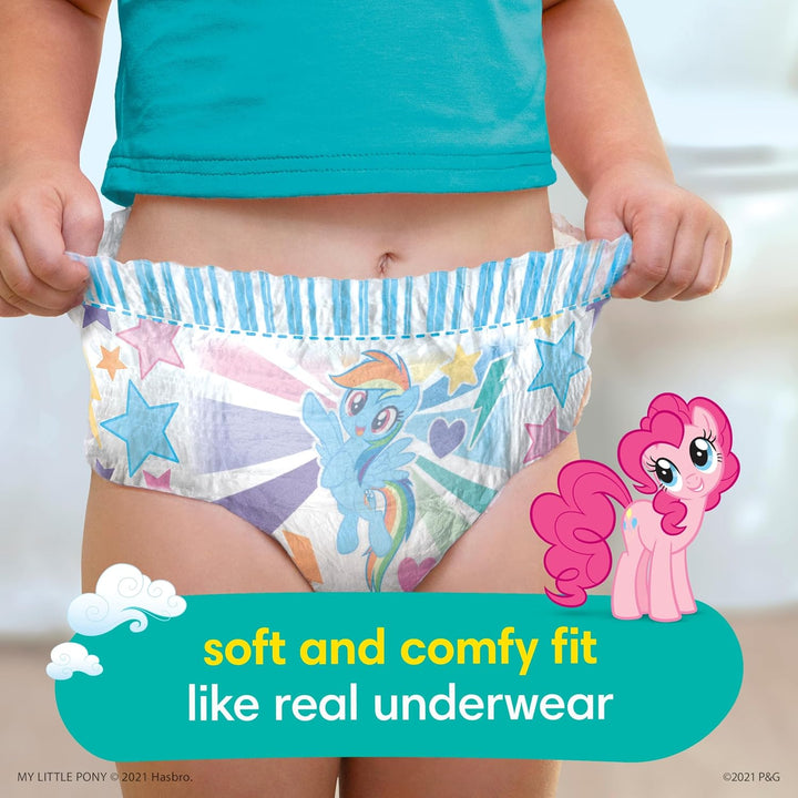 Training Pants - Easy Ups Girls & Boys - Size 3T-4T, 124 Count, My Little Pony Potty Underwear (Packaging May Vary)