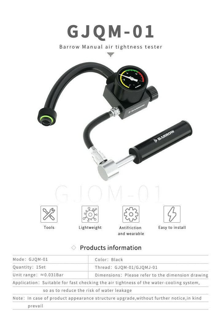 Manual Air Tightness Tester