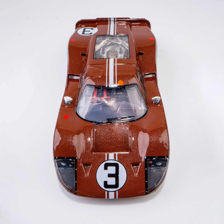 /Racemasters Ford GT40 Mark IV #3 Lemans 22053 HO Slot Racing Cars
