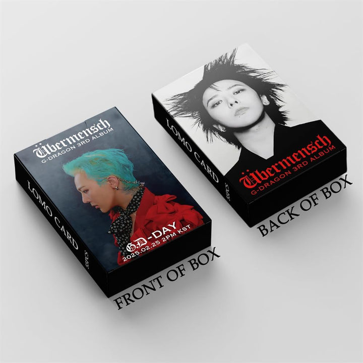 Big Bang Lomo Cards G-Dragon Drama Lomo Photocard Bigbang Ubermensch Lomo Card (Lomo Card)