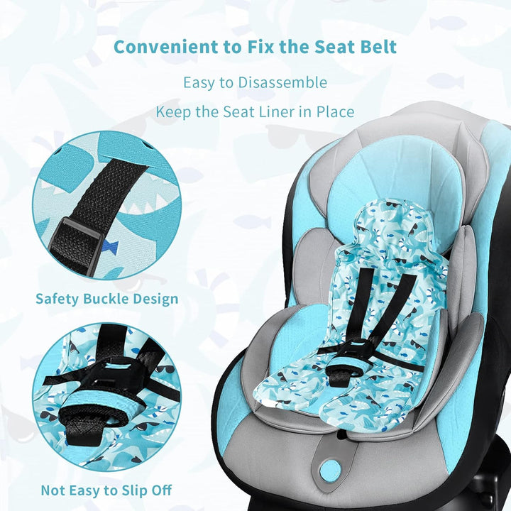 Gel Car Seat Cooler Pad for Children,Summer Breathable Ice Stroller Cooler Mat,Multifunctional Baby Cooling Pad Suitable for Stroller, Baby Dining Chair, Child Safety Seat