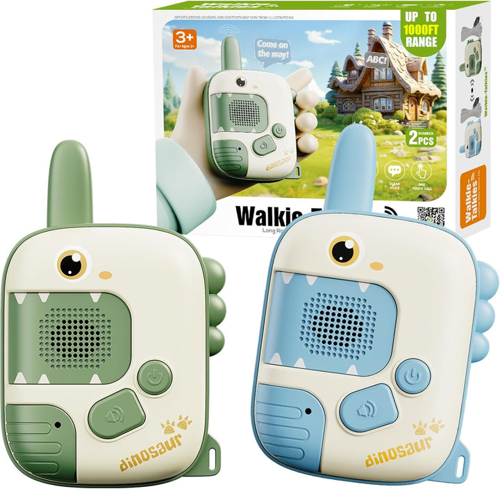 Walkie Talkies Toys for Girls:Unicorn Toys 2 Pack Birthday Gifts for 3 4 5-7 8 Year Old Girls Toy for 4 5 6 7 8-10 Year Old Camping Outdoor Games,Christmas Stocking Stuffers for Girls Kids