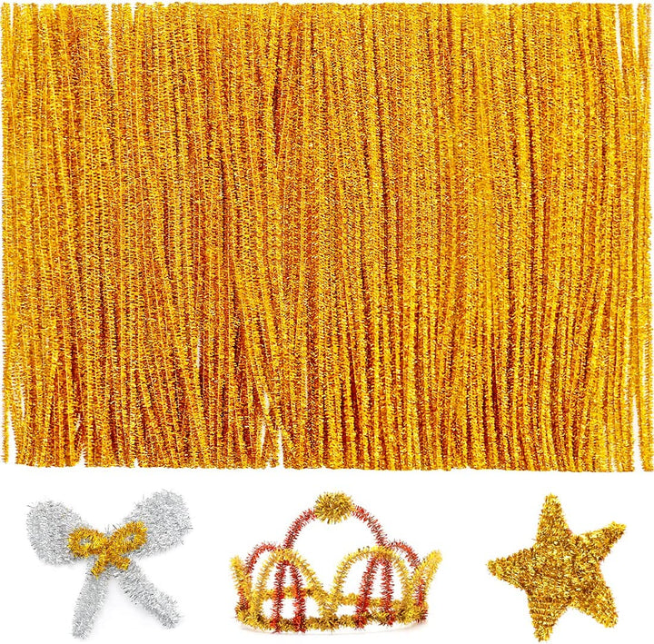 200Pcs 20Colors, Pipe Cleaners, Chenille Stems, Pipe Cleaners for Crafts, Pipe Cleaner Crafts, Art and Craft Supplies