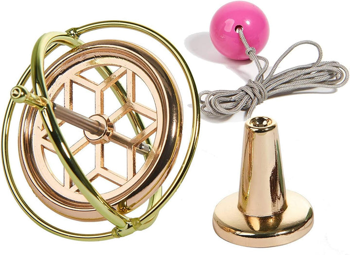 Precision Gyroscope Metal Anti-Gravity Spinning Top Balance Toy Educational Gift AG002