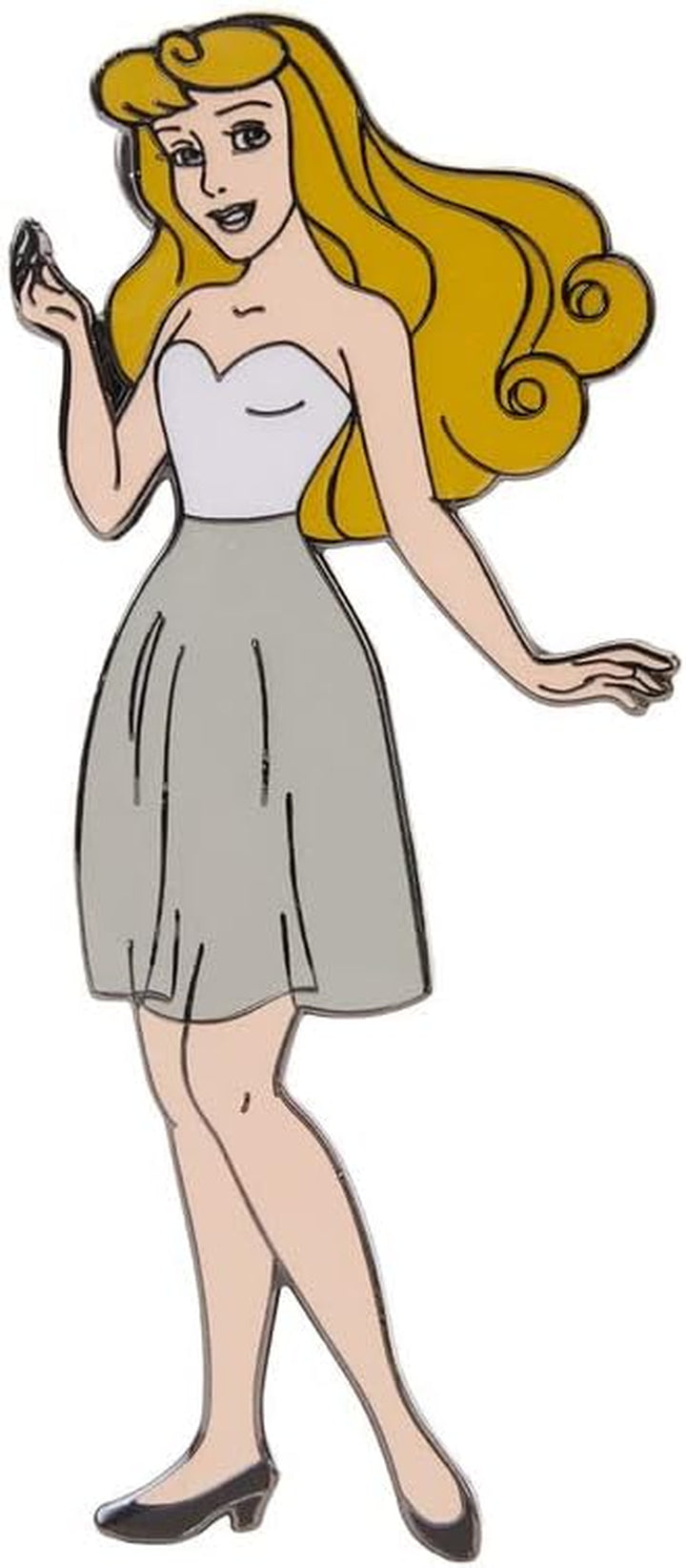 Disney Paper Doll Princess Collectible Pin Set Choose Your Favorite Princess