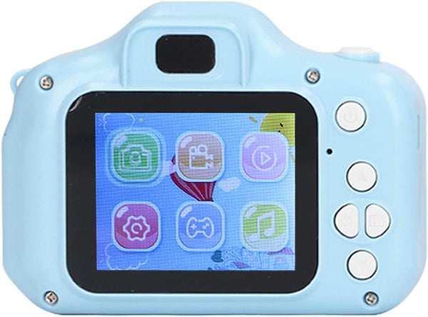 Kids Camera, 2.0In Screen Digital Video Camera USB Charging 400Mah Portable Children Camera Toy for Boys Girls, Christmas Birthday Festival Gifts for Kids, Support 32GB SD