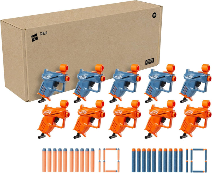 Elite Ace SD-1 Party Pack, 10 Blasters, 20 Darts, 8 Year Old Boys & Girls & up (Amazon Exclusive)