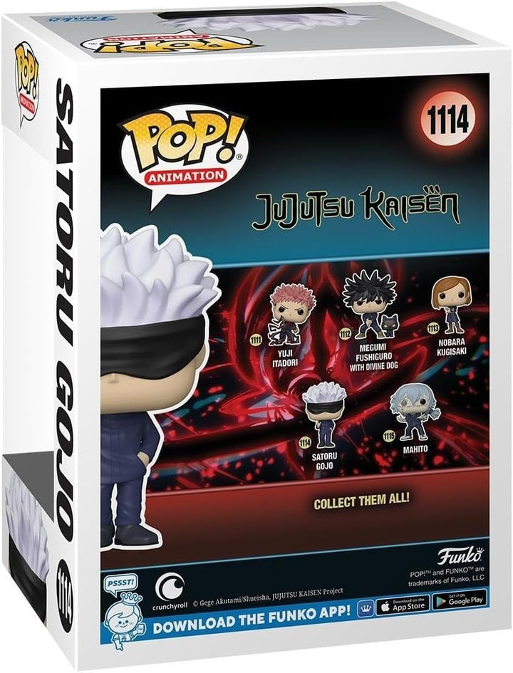 Pop Animation: Jujutsu Kaisen - Satoru Gojo - Collectable Vinyl Figure - Gift Idea - Official Merchandise - Toys for Kids & Adults - Anime Fans - Model Figure for Collectors and Display