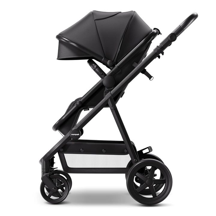 Meteor2 Baby Stroller 2-In-1 with Newborn Mode, Compatible with Infant Car Seat Adapter Included, Full-Size Bassinet Strollers for Family Outings