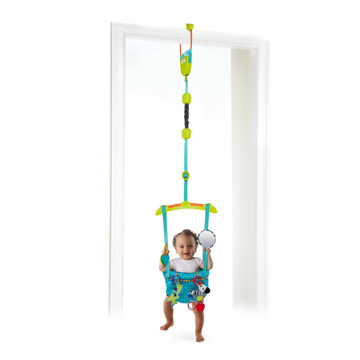 Playful Parade Door Jumper for Baby with Adjustable Strap, 6 Months and Up, Max Weight 26 Lbs