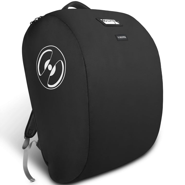Padded Car Seat Travel Bag for Airplane, Compatible with Doona Car Seat Stroller, Infant Car Seat Bags with Lockable Zipper, Foldable Gate Check Stroller Bag Backpack for Baby Travel