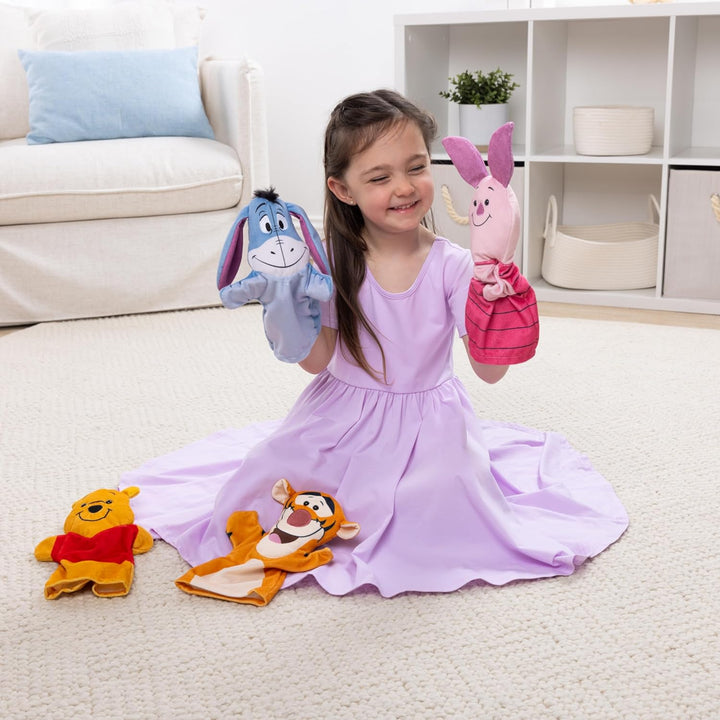 Disney Winnie the Pooh Soft & Cuddly Hand Puppets