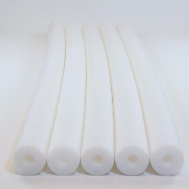 Pool Noodles,  5 Pack of 52 Inch Hollow Foam Swim Noodles, Bright Foam Noodles for Swimming, Floating and Craft Projects