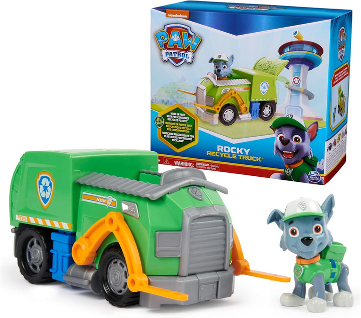 , Rubble’S Bulldozer, Toy Vehicle with Collectible Action Figure, Sustainably Minded Kids Toys for Boys & Girls Ages 3 and Up