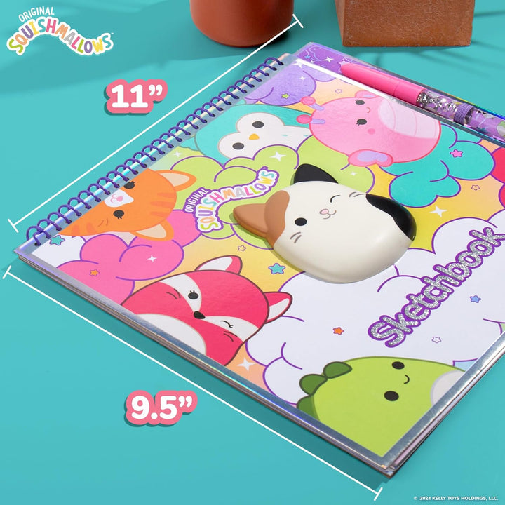 Original Sketchbook, over 20 Stationery Supplies, Features Scrapbook Stickers, Cam the Cat Fidget Toy, Drawing Paper, Great Kids Craft, Coloring Books for Kids Ages 4-8