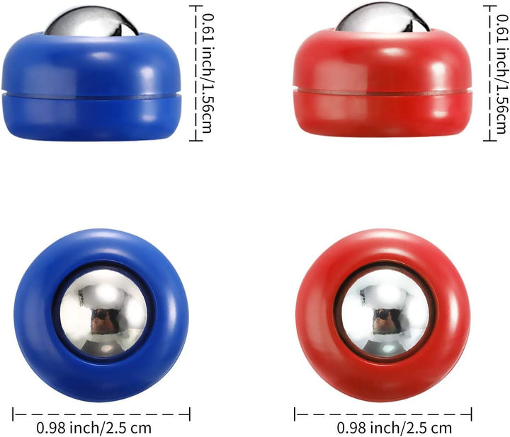 Mini Shuffleboard Replacement Pucks Tabletop Equipment Rollers Set Shuffleboard Curling Accessories