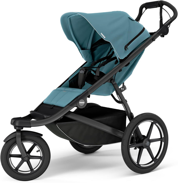 Urban Glide 3 Single Child All-Terrain Stroller, Full-Suspension System, Air-Filled Tires, Upright Seat with Adjustable Recline and Built-In Legrest
