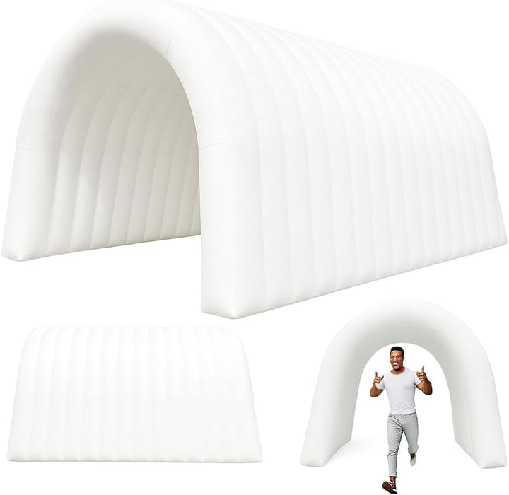 23X10X10Ft Quick Setup Inflatable Tunnel Arch - for Sports Games, Trade Shows & Promotions (Blower Included)